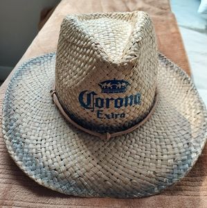 Corona Straw Cowboy Hat